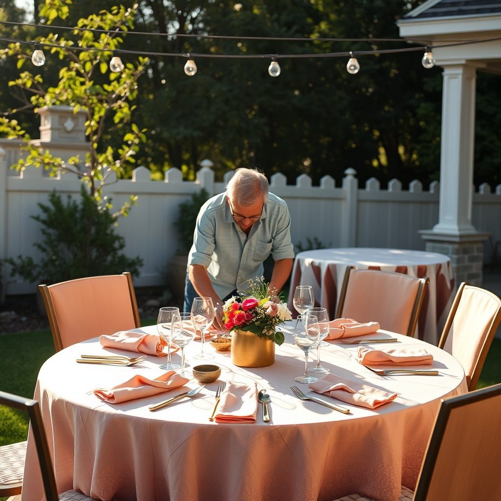 Linen color selection