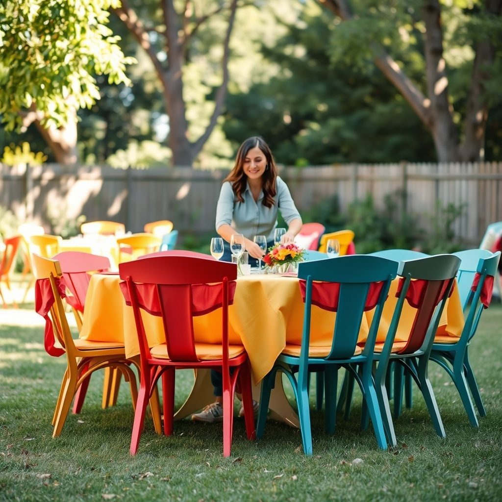 Chairs for outdoor events