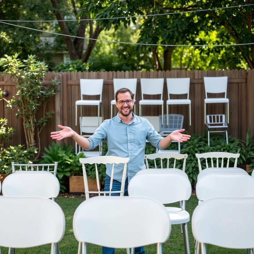 Stylish outdoor chairs
